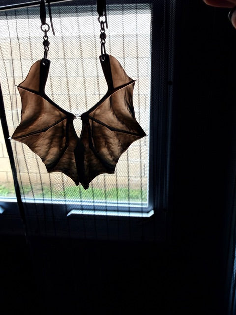 Batwing Resin Earrings