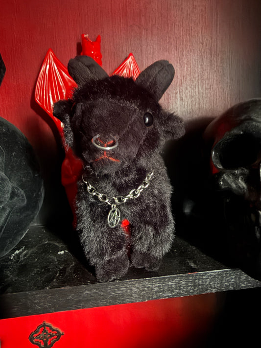 Baphomet Keychain Plushy