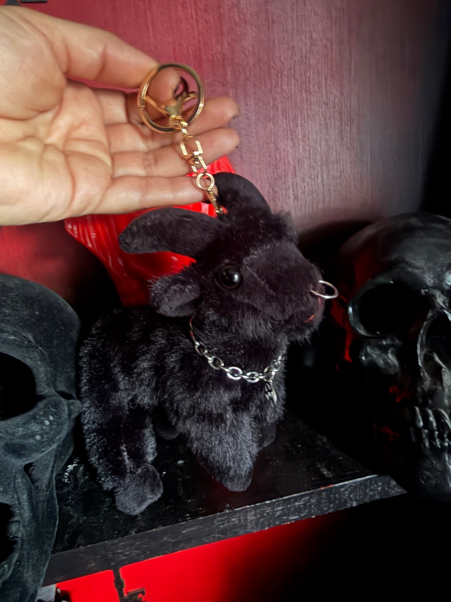 Baphomet Keychain Plushy