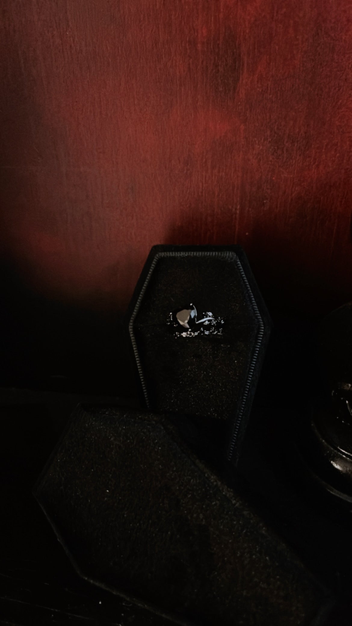 Black Heart Ring