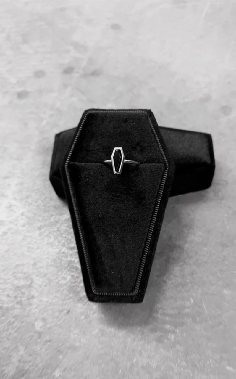 Midnight Coffin Ring